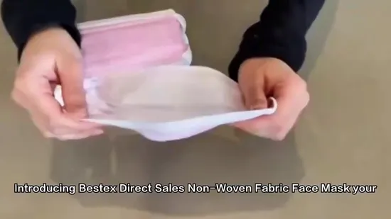 Disposable Nonwoven Face Mask with High Quality and Wholesale Prices